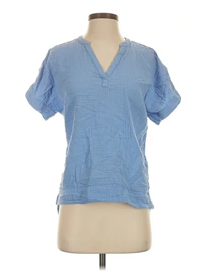 Pre-owned L.l.bean Short Sleeve T-shirt In Blue