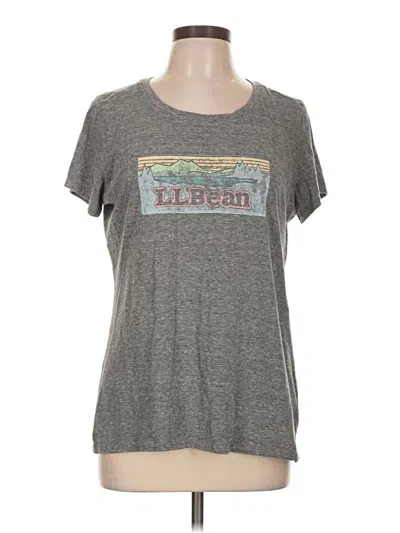 Pre-owned L.l.bean Short Sleeve T-shirt In Gray
