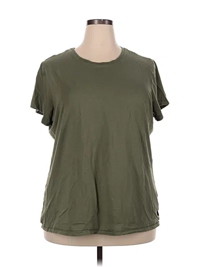 Pre-owned L.l.bean Short Sleeve T-shirt In Green