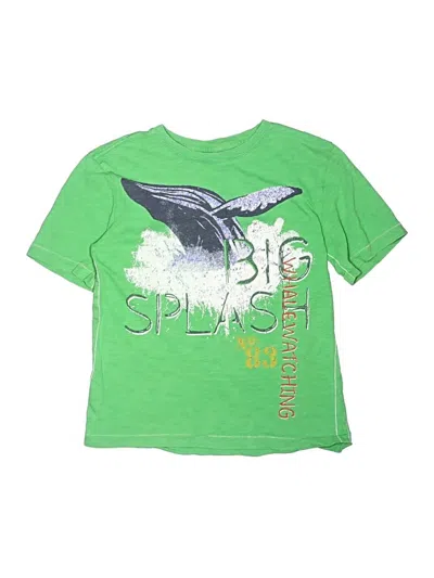 Pre-owned L.l.bean Kids' Short Sleeve T-shirt In Green