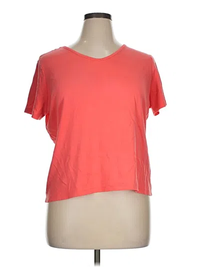 Pre-owned L.l.bean Short Sleeve T-shirt In Orange