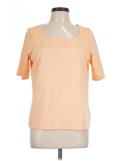 Pre-owned L.l.bean Short Sleeve T-shirt In Orange