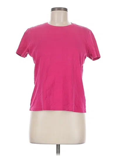 Pre-owned L.l.bean Short Sleeve T-shirt In Pink
