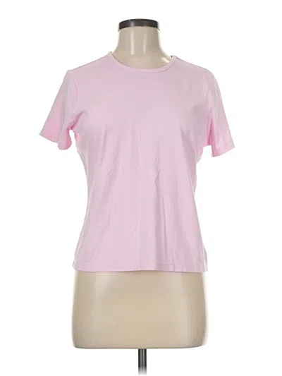Pre-owned L.l.bean Short Sleeve T-shirt In Pink