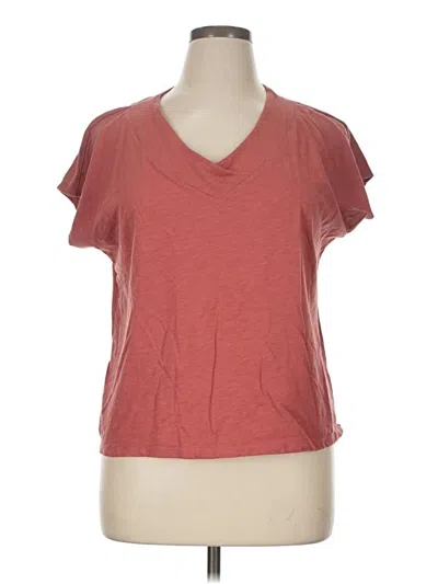 Pre-owned L.l.bean Short Sleeve T-shirt In Red