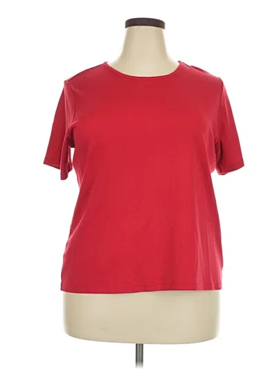Pre-owned L.l.bean Short Sleeve T-shirt In Red