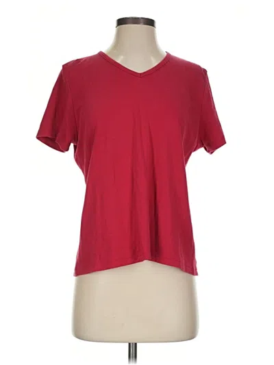Pre-owned L.l.bean Short Sleeve T-shirt In Red