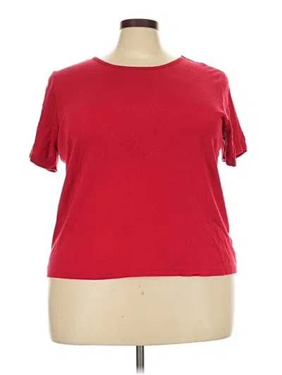 Pre-owned L.l.bean Short Sleeve T-shirt In Red