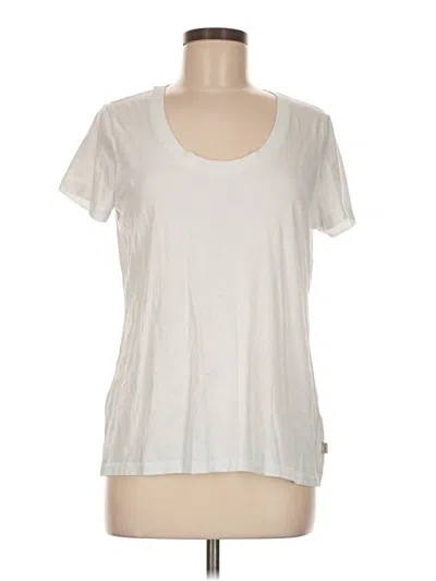 Pre-owned L.l.bean Short Sleeve T-shirt In White