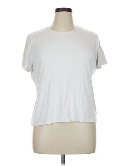 Pre-owned L.l.bean Short Sleeve T-shirt In White