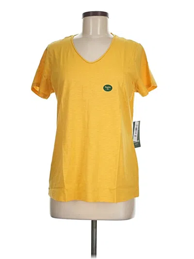 L.l.bean Short Sleeve T-shirt In Yellow