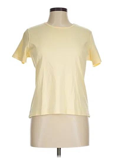 Pre-owned L.l.bean Short Sleeve T-shirt In Yellow
