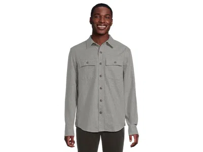 L.l.bean Signature 1933 Chamois Cloth Shirt In Gray