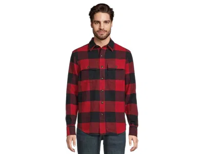 L.l.bean Signature 1933 Chamois Cloth Shirt Long-sleeve Pattern Regular