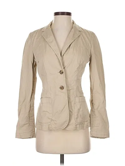 Pre-owned L.l.bean Signature Blazer Jacket In Tan