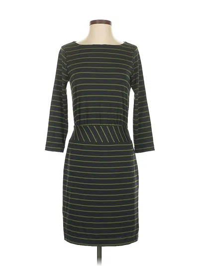 Pre-owned L.l.bean Signature Casual Dress In Blue