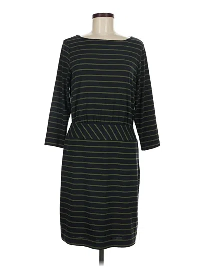 Pre-owned L.l.bean Signature Casual Dress In Green