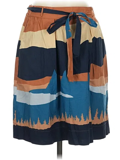 Pre-owned L.l.bean Signature Casual Skirt In Blue
