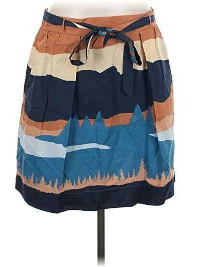 Pre-owned L.l.bean Signature Casual Skirt In Blue