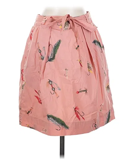 Pre-owned L.l.bean Signature Casual Skirt In Pink
