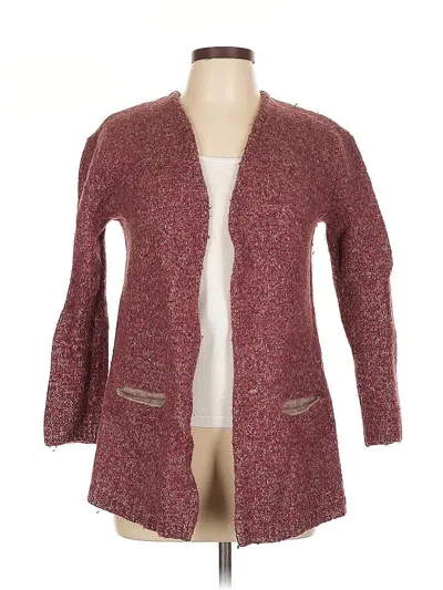Pre-owned L.l.bean Signature Coat In Burgundy