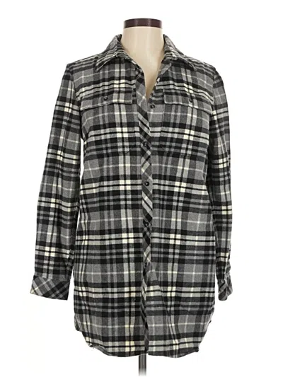 Pre-owned L.l.bean Signature Kimono In Gray