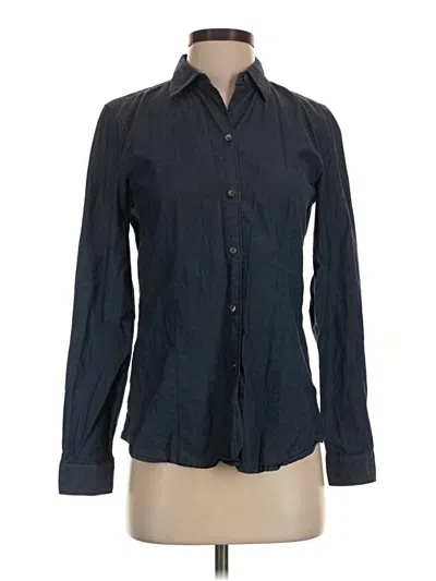 Pre-owned L.l.bean Signature Long Sleeve Button Down Shirt In Black