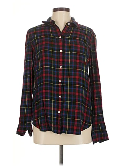 Pre-owned L.l.bean Signature Long Sleeve Button Down Shirt In Red