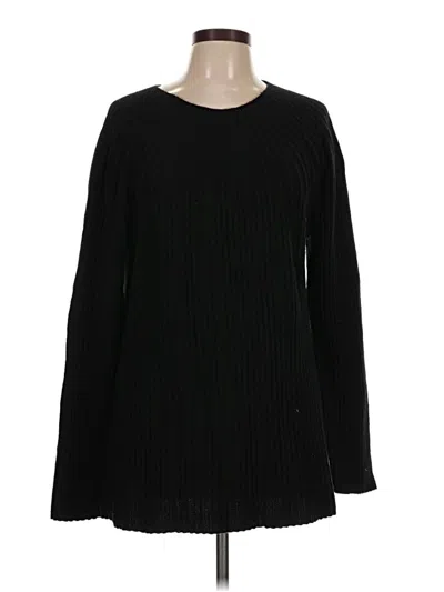 Pre-owned L.l.bean Signature Pullover Sweater In Black