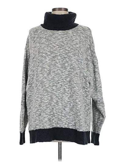 Pre-owned L.l.bean Signature Pullover Sweater In Gray