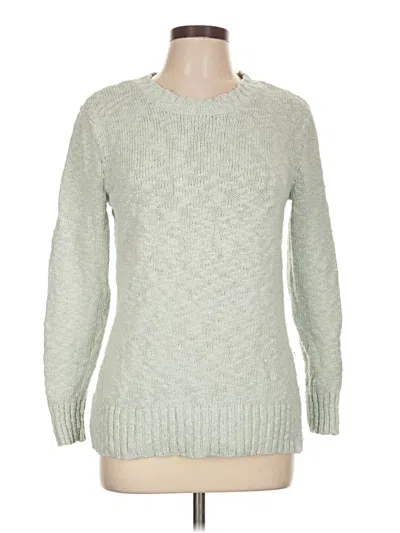 Pre-owned L.l.bean Signature Pullover Sweater In Green
