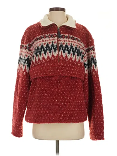 Pre-owned L.l.bean Signature Pullover Sweater In Red