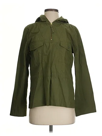 Pre-owned L.l.bean Signature Raincoat In Green
