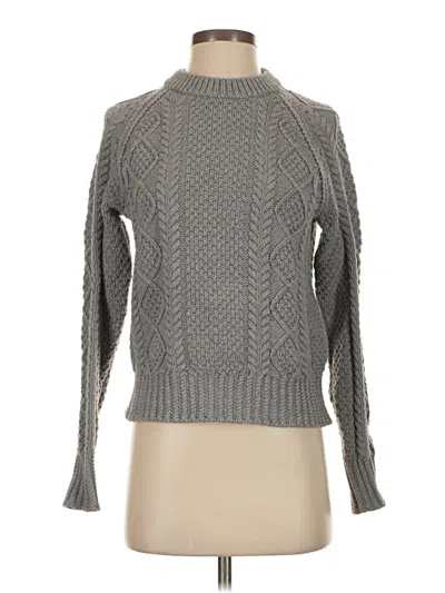 Pre-owned L.l.bean Signature Turtleneck Sweater In Gray