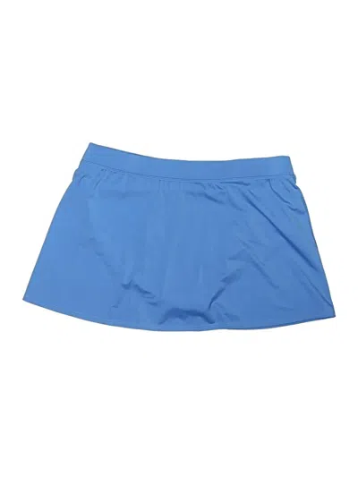 Pre-owned L.l.bean Skort In Blue