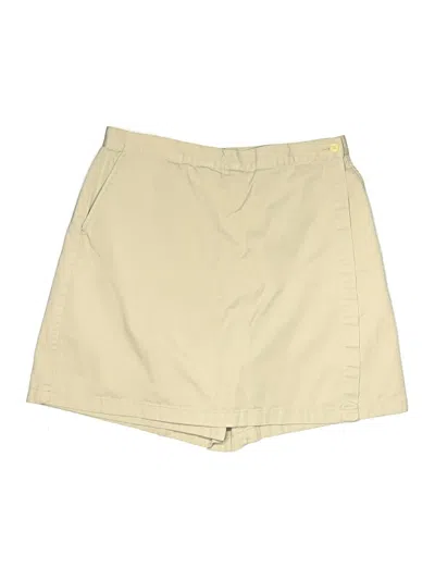 Pre-owned L.l.bean Skort In Brown