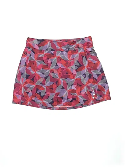 Pre-owned L.l.bean Skort In Red