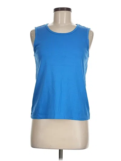 Pre-owned L.l.bean Sleeveless T-shirt In Blue