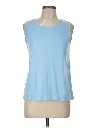 Pre-owned L.l.bean Sleeveless T-shirt In Blue
