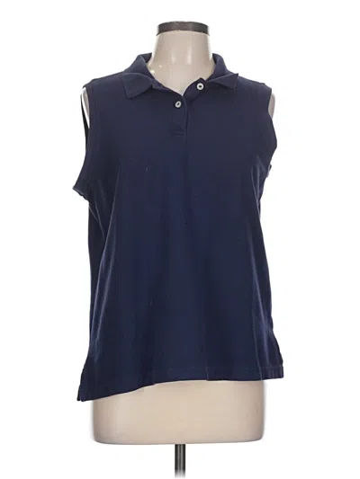 Pre-owned L.l.bean Sleeveless T-shirt In Blue
