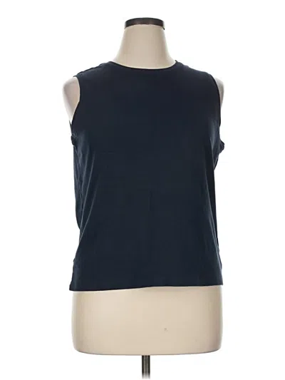 Pre-owned L.l.bean Sleeveless T-shirt In Blue