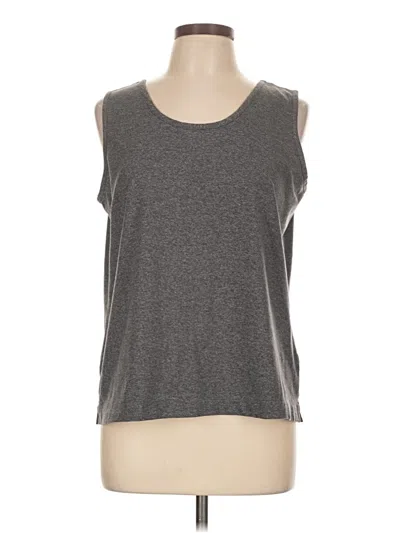 Pre-owned L.l.bean Sleeveless T-shirt In Gray
