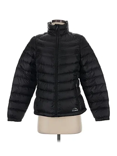 Pre-owned L.l.bean Snow Jacket In Black