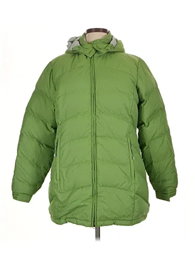 Pre-owned L.l.bean Snow Jacket In Green