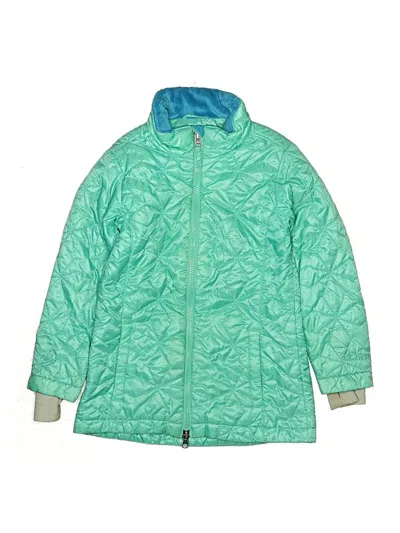 Pre-owned L.l.bean Kids' Snow Jacket In Green