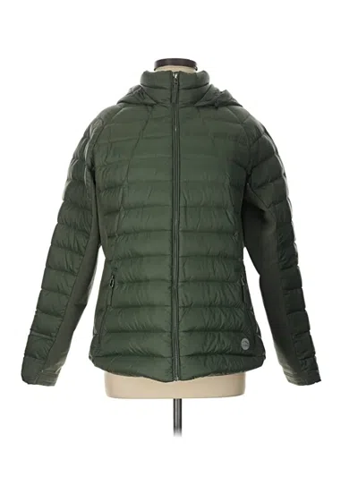 Pre-owned L.l.bean Snow Jacket In Green