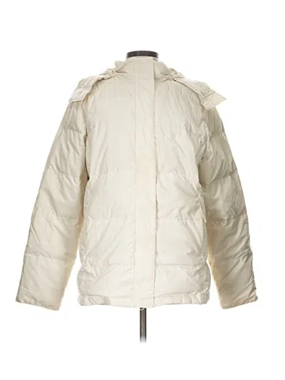Pre-owned L.l.bean Snow Jacket In Ivory