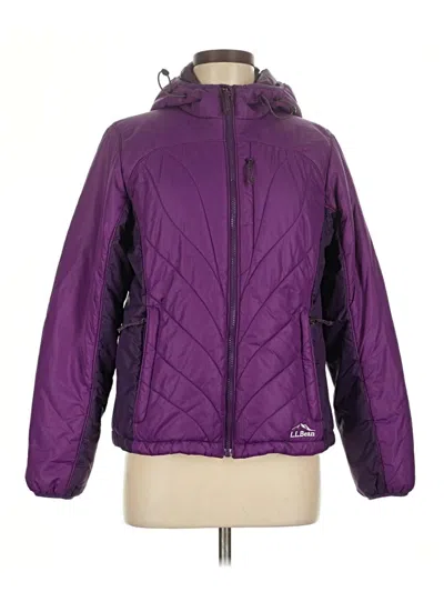 Pre-owned L.l.bean Snow Jacket In Purple