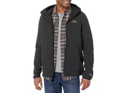 L.l.bean Storm Fleece Pro Hoodie In Black