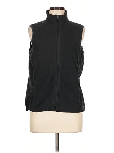 Pre-owned L.l.bean Sweater Vest In Black